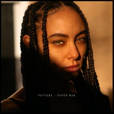 Paper Man cover: a portrait of a woman with braids